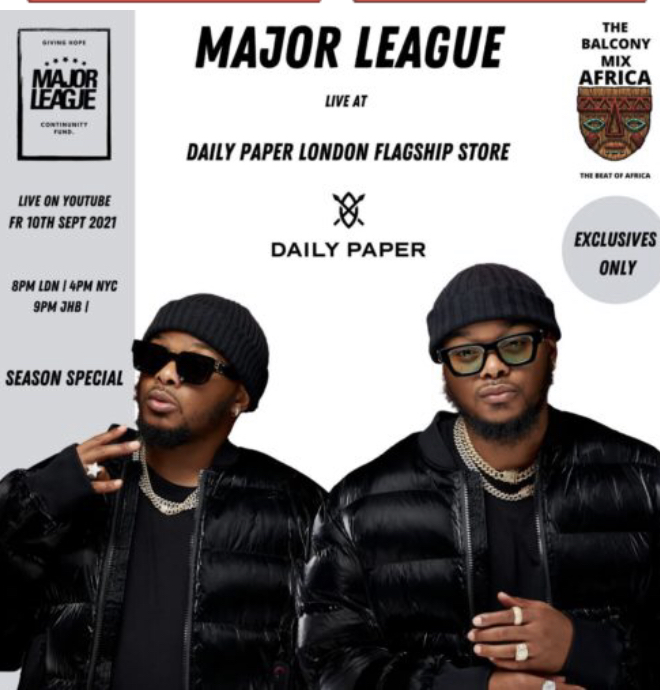Major League &ndash; Amapiano Balcony Mix Africa (Live in London) S3 EP 8, JotNaija: South Africa Music, Mp3 &amp; Audio Portal