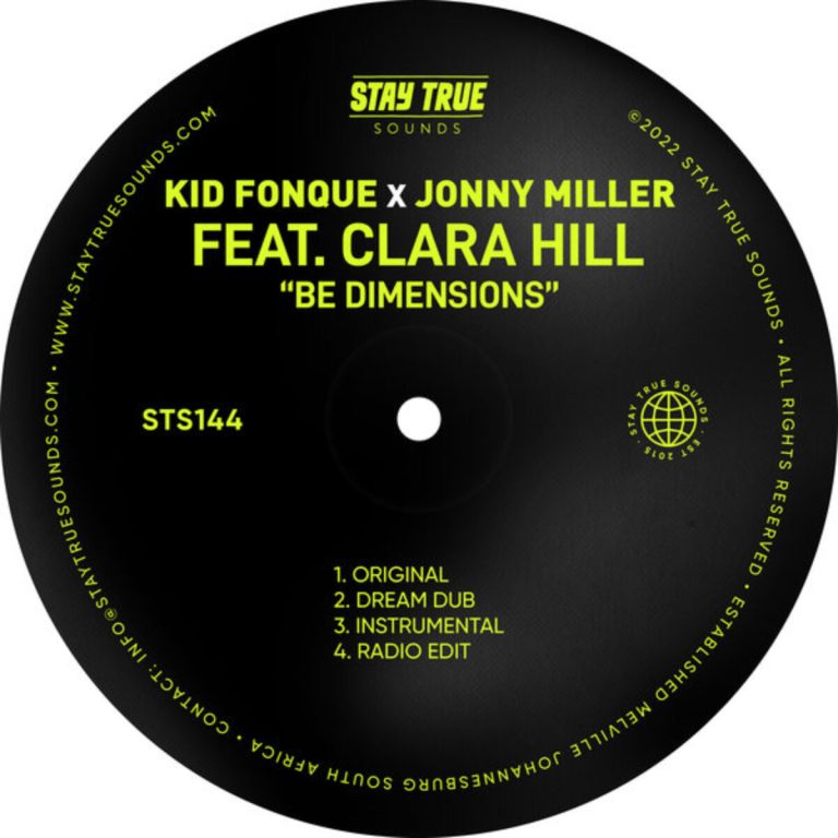 Kid Fonque & Jonny Miller – Be Dimensions Ft. Clara Hill [Mp3 Download]